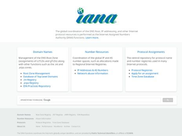 iana.org
